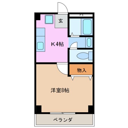 エクセル二村台の物件間取画像